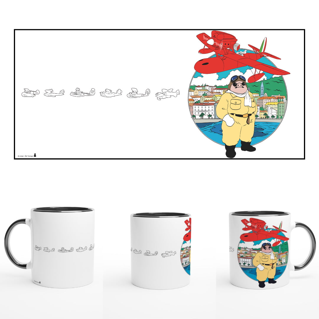 Póster Artístico – Porco Rosso (1992) de Hayao Miyazaki