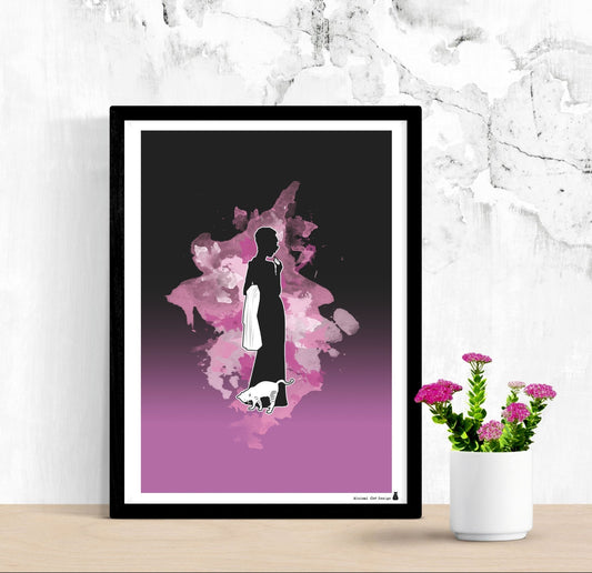 Breakfast at Tiffany’s – Audrey Hepburn – Póster Artístico | minimalcatdesign