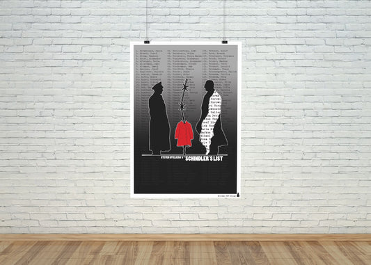 Póster Artístico – Schindler’s List (1993) de Steven Spielberg