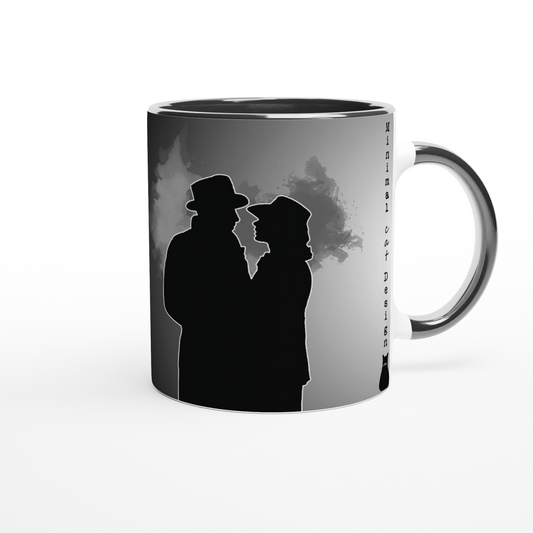 Casablanca – Taza Artística vista derecha | minimalcatdesign