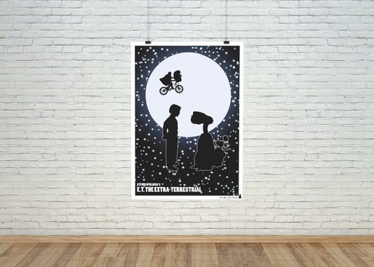 Póster Artístico – E.T. (1982) de Steven Spielberg