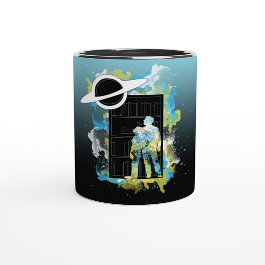 Interstellar – Taza Artística vista frontal | minimalcatdesign