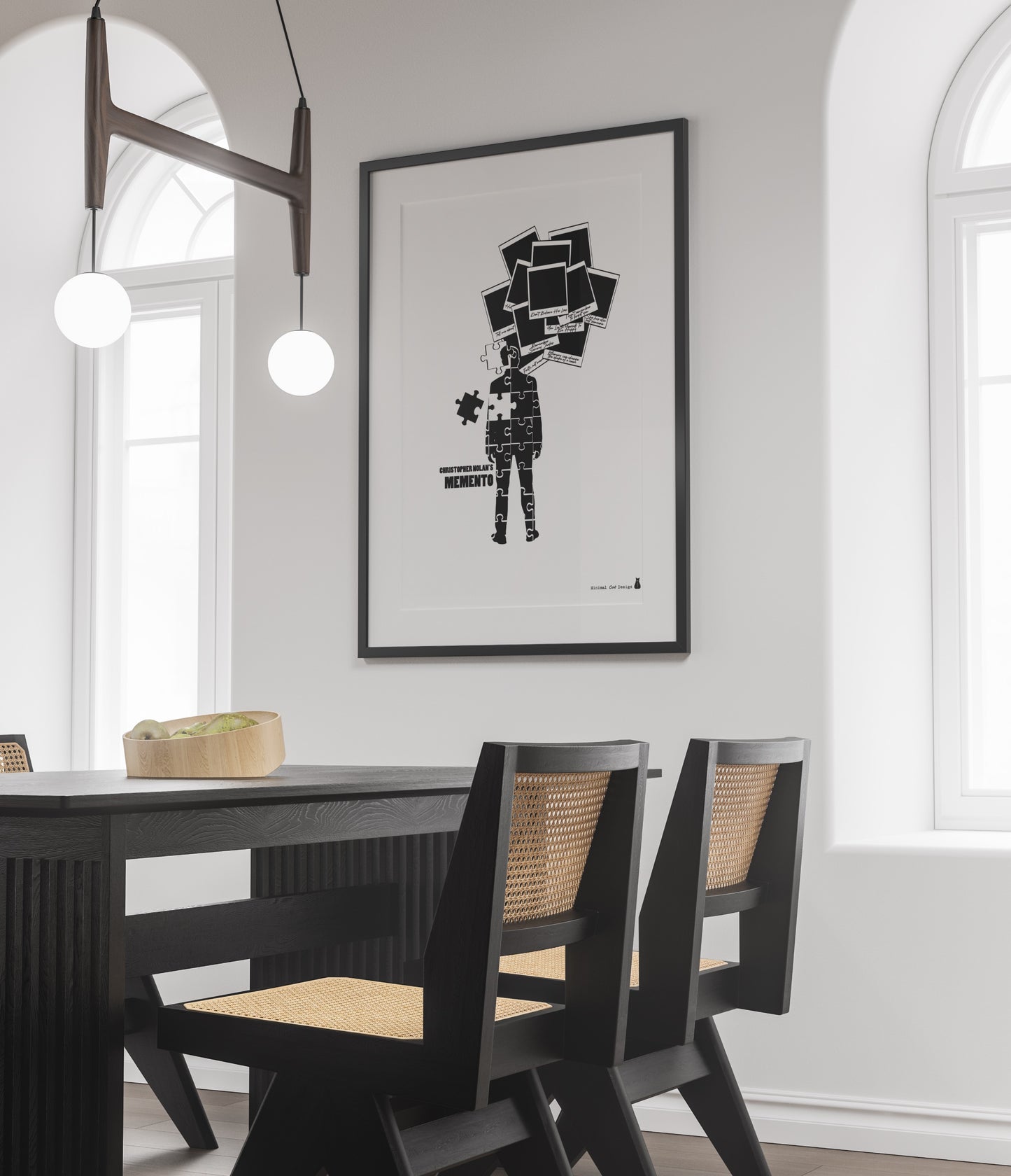 Póster Artístico – Memento (2000) de Christopher Nolan