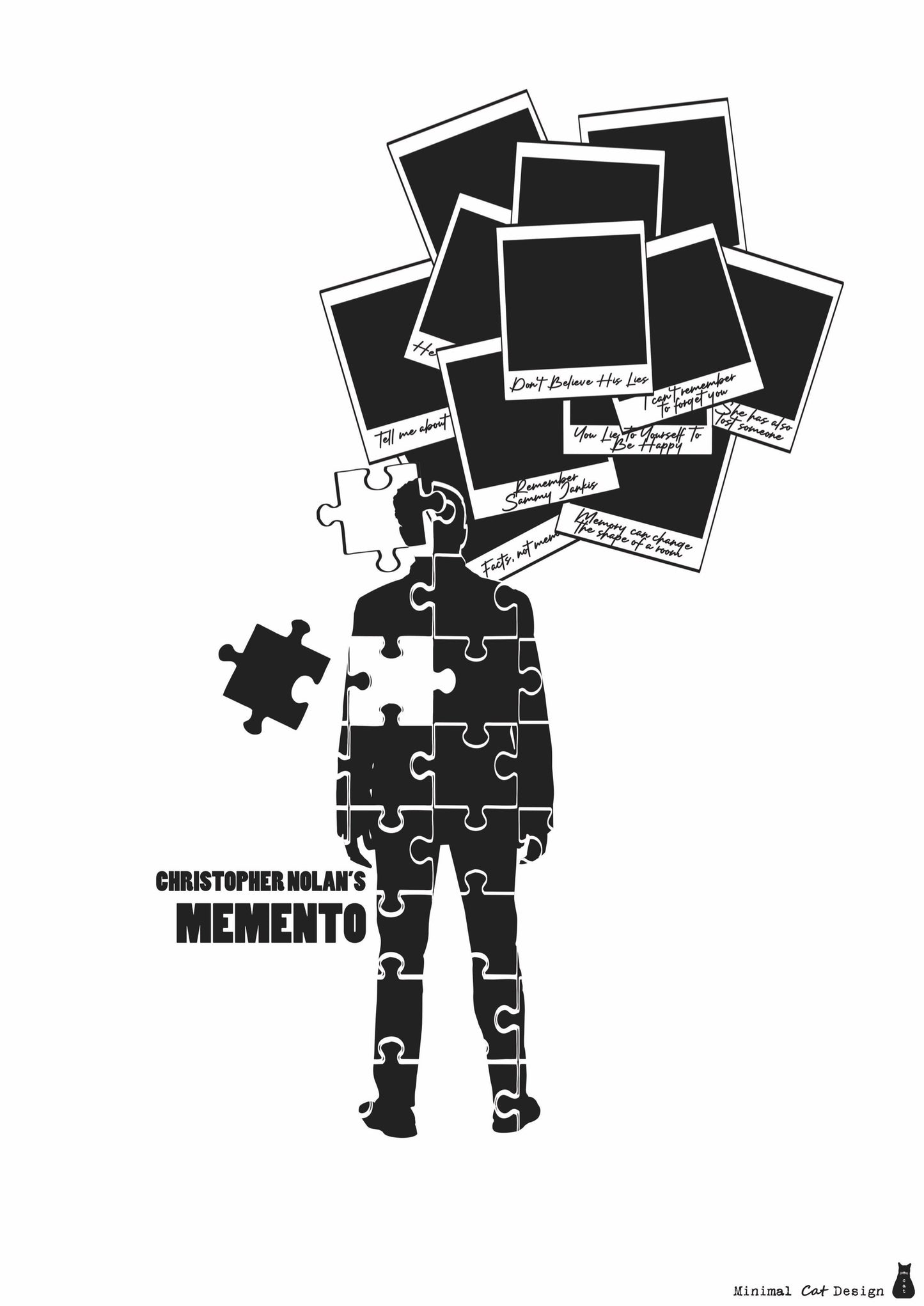 Póster Digital – Memento de Minimalcatdesign