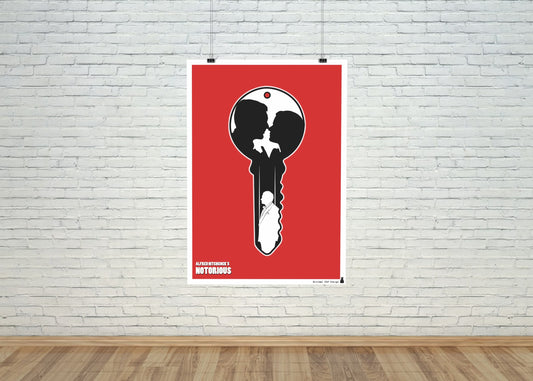Póster Artístico – Notorious (1946) de Alfred Hitchcock