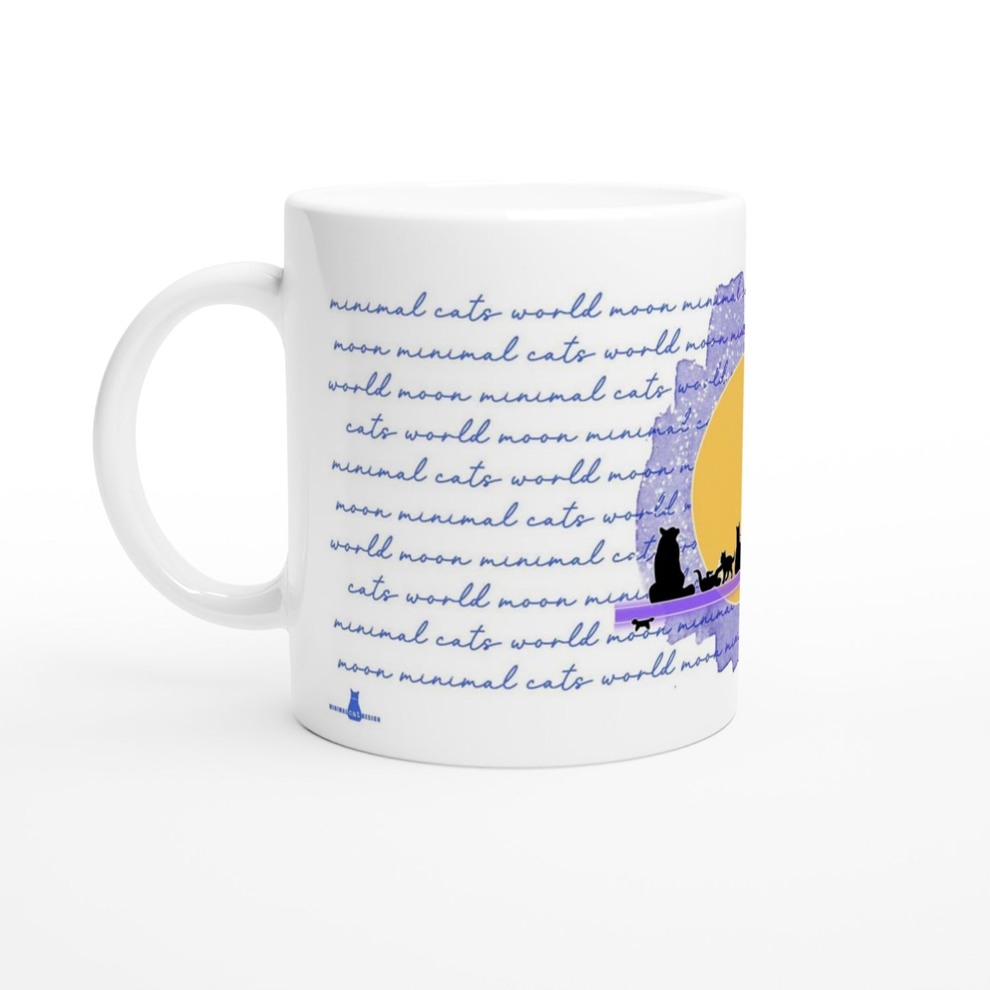 Póster Artístico – Cat Life de Minimalcatdesign