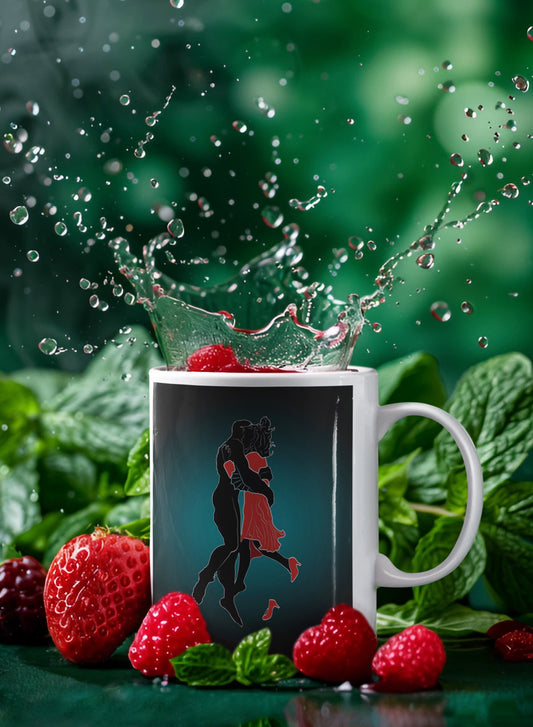 Tazas personalizadas únicas con tu foto (minimalista, silueta o lineal). Listo en 24h