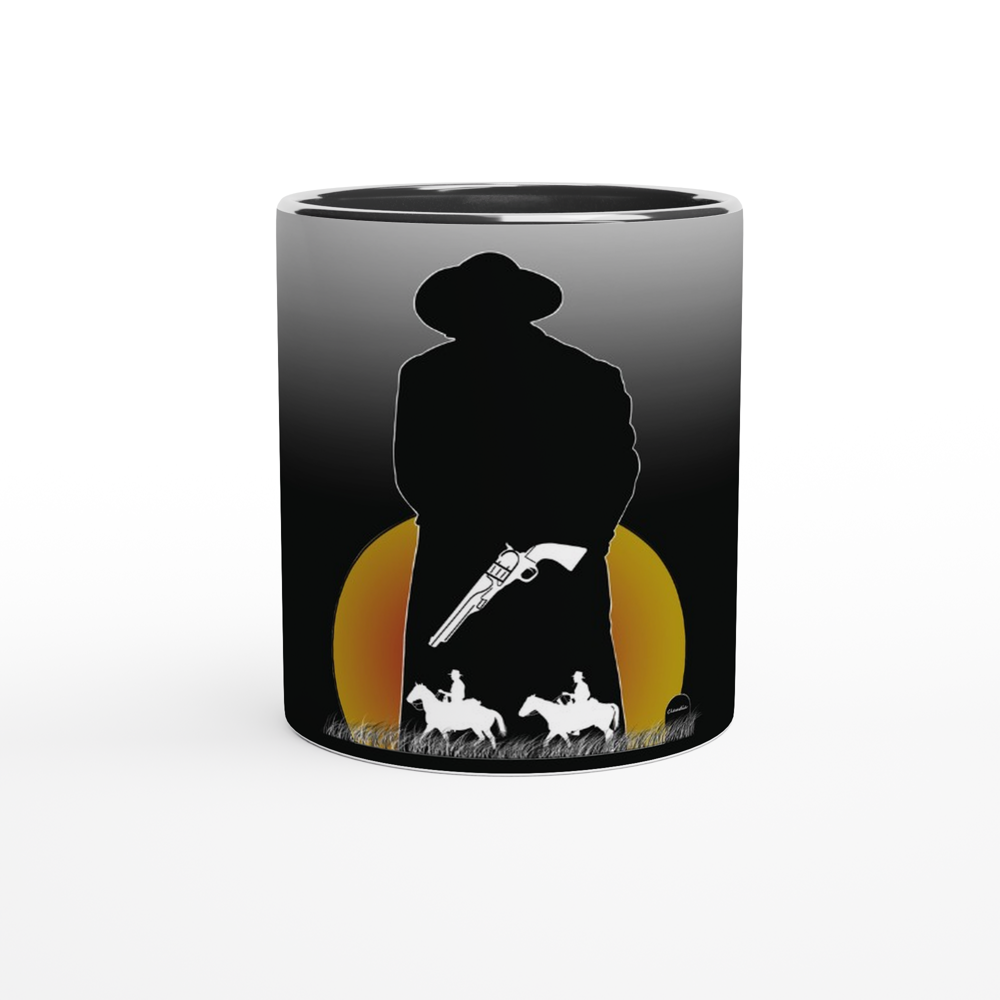 Unforgiven – Taza Artística vista frontal | minimalcatdesign