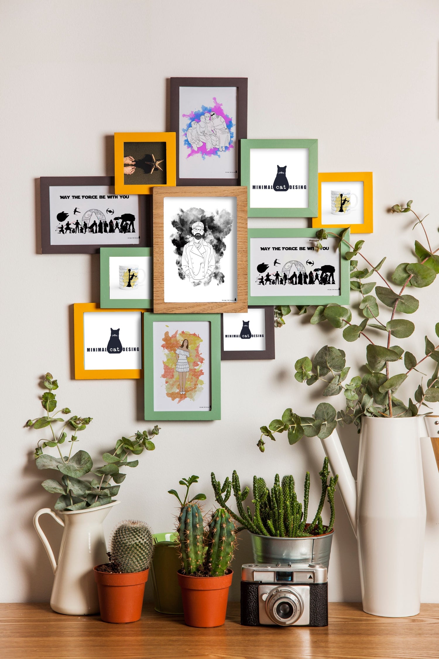 Retratos Ilustrados / Custom Portraits | Minimalcatdesign