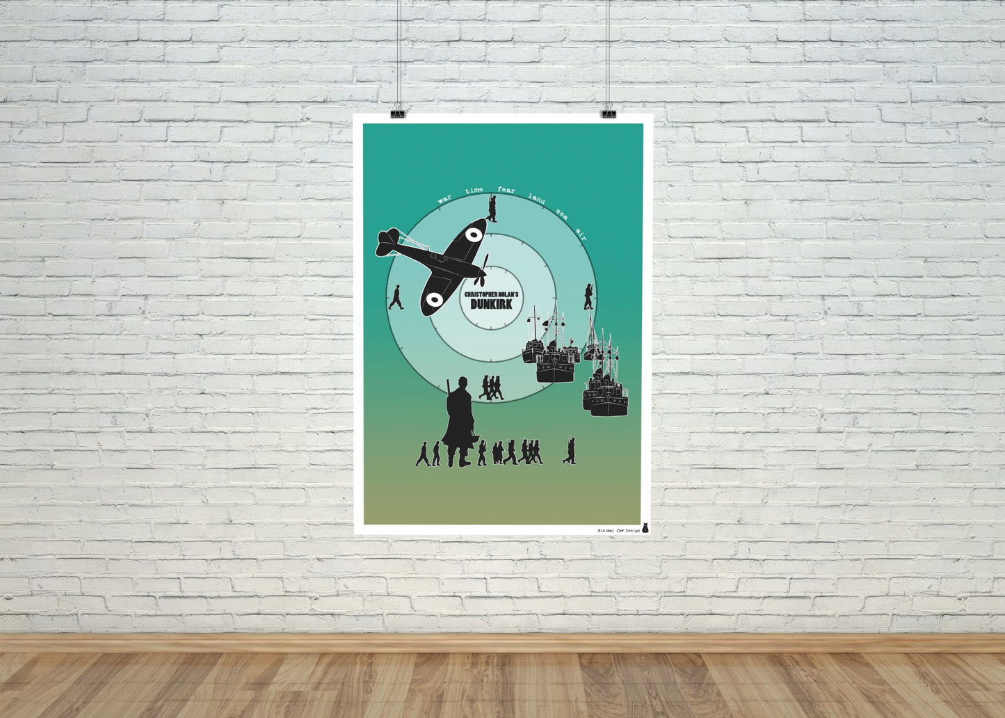 Póster Artístico – Dunkirk (2017) de Christopher Nolan