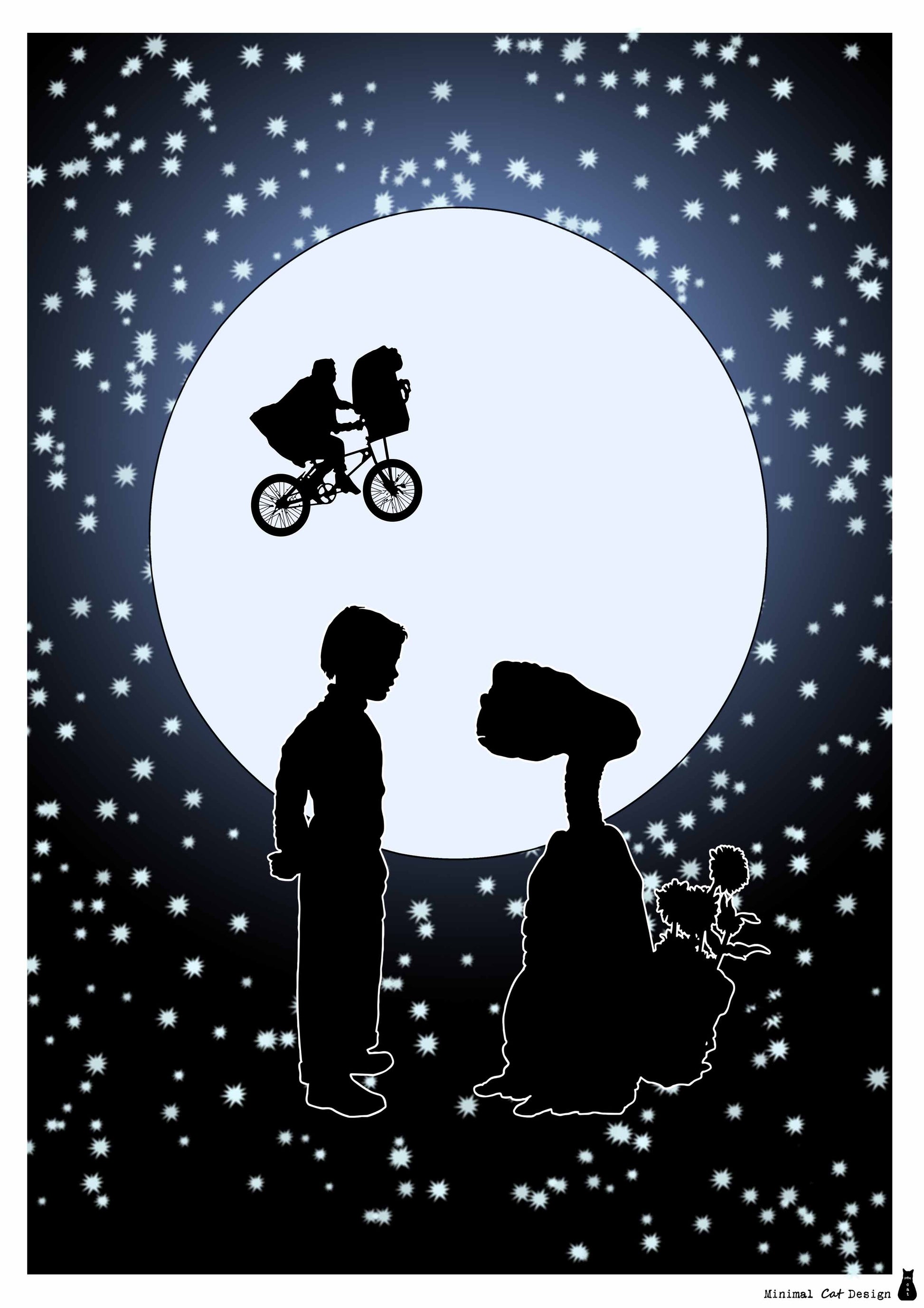 ET – Poster Artístico | minimalcatdesign