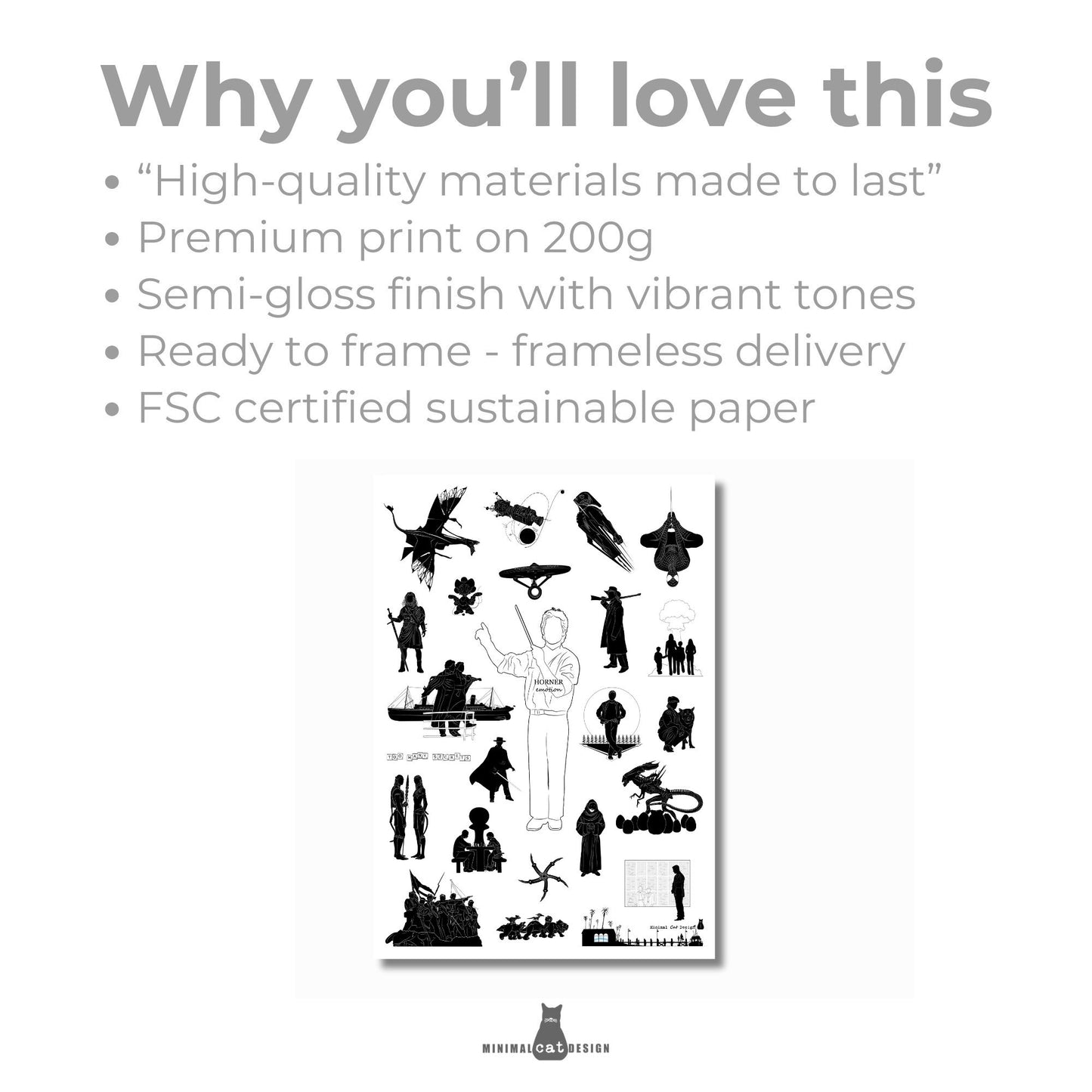 Póster Artístico – Horner Emotion | James Horner