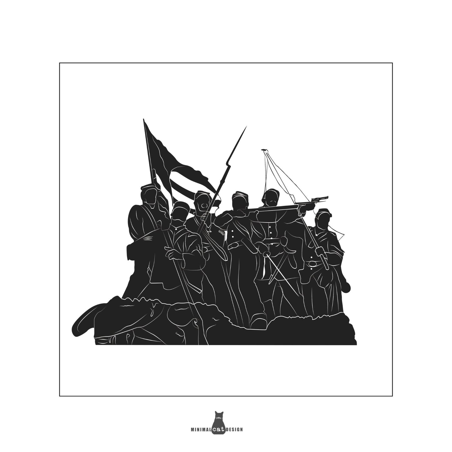 Póster Digital – James Horner de Minimalcatdesign