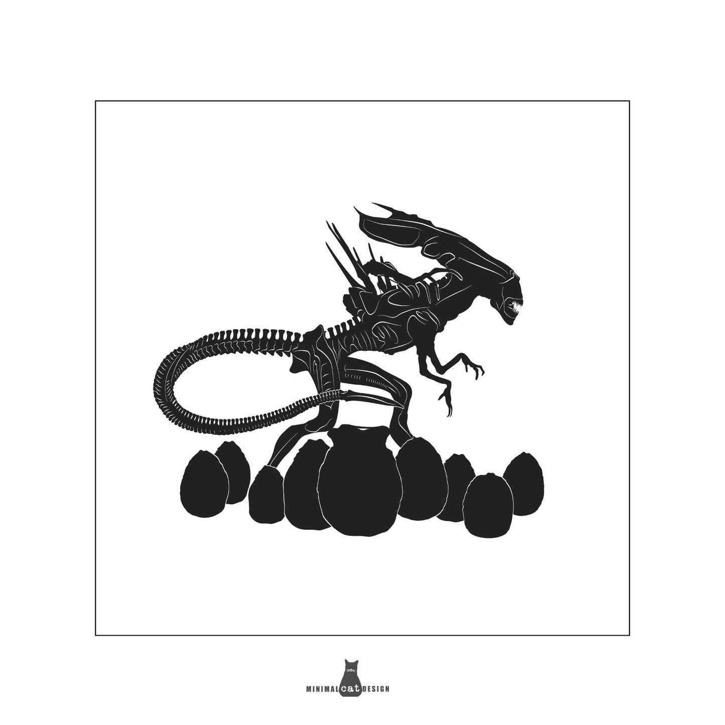 Póster Digital – James Horner de Minimalcatdesign