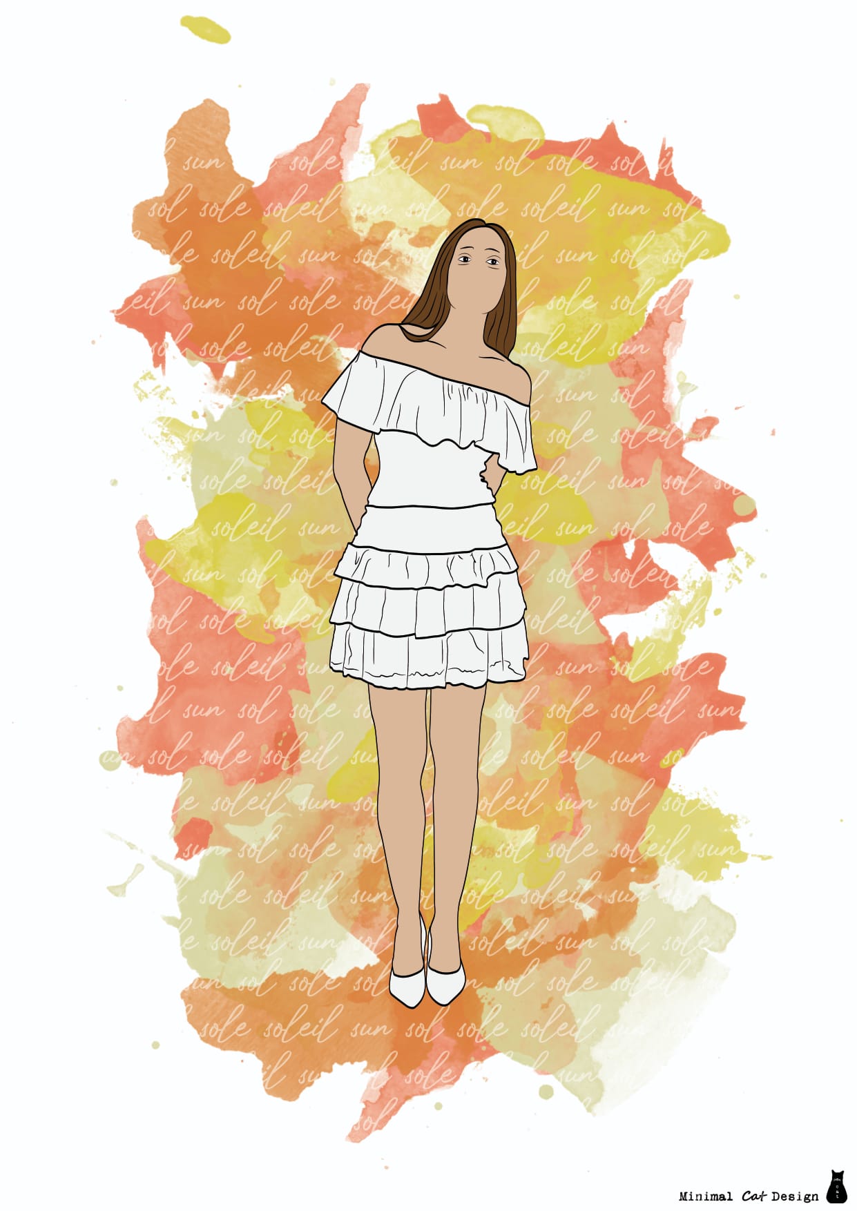 Retrato personalizado ilustrado – Formato digital o físico.