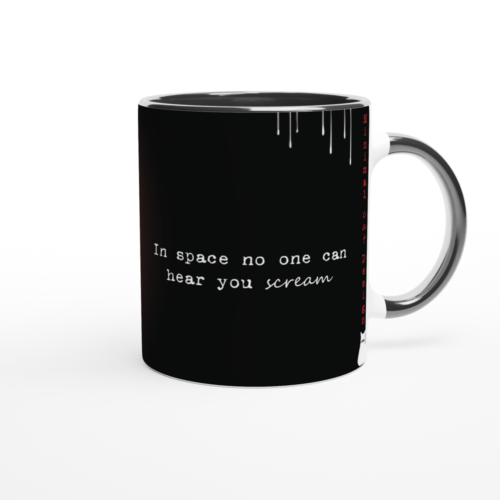 Alien – Taza Artística - vista derecha | minimalcatdesign