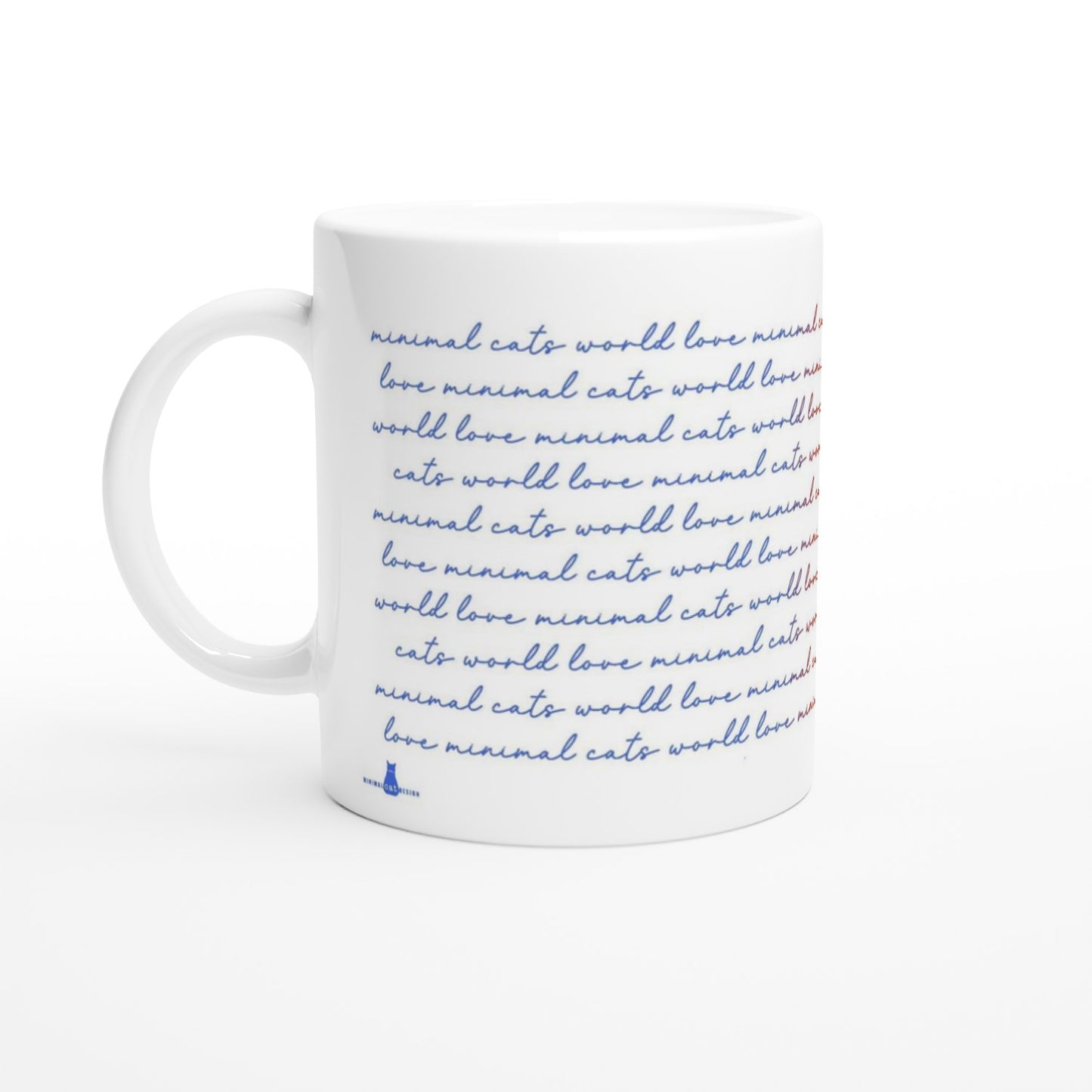 Póster Artístico – Cat Love de Minimalcatdesign