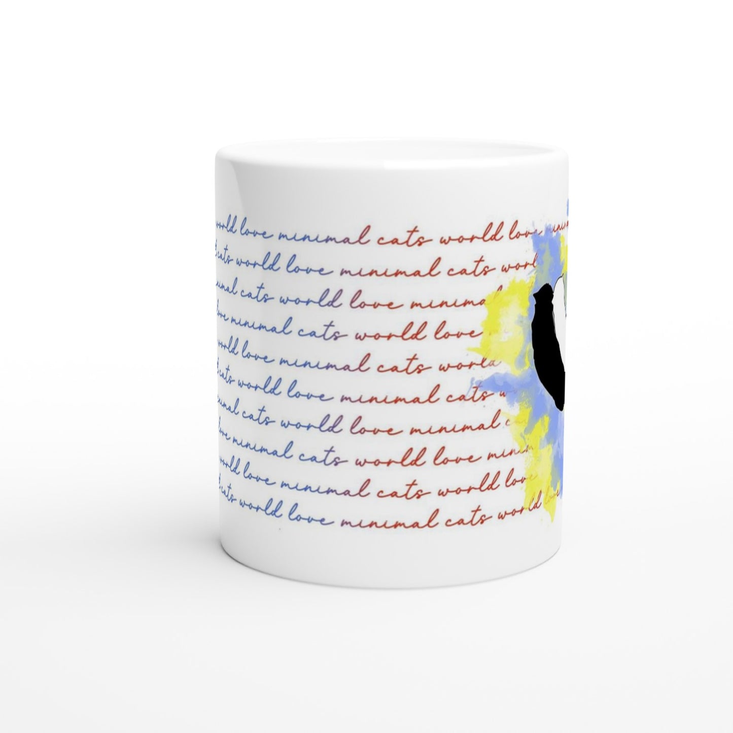 Póster Artístico – Cat Love de Minimalcatdesign