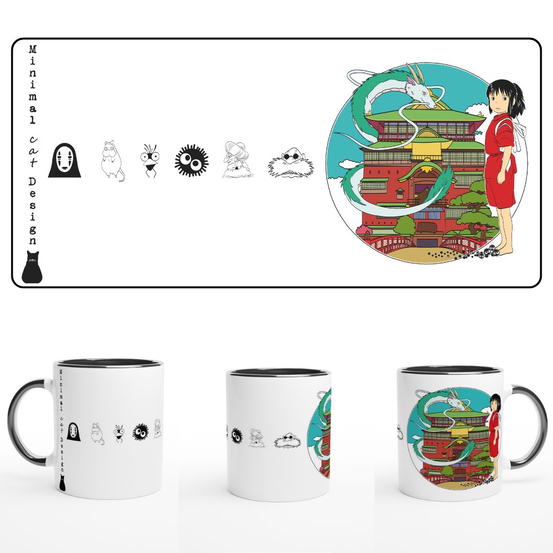 Póster Artístico – Spirited Away (2001) de Hayao Miyazaki