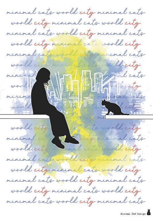 Póster Artístico – Curious Girl de Minimalcatdesign