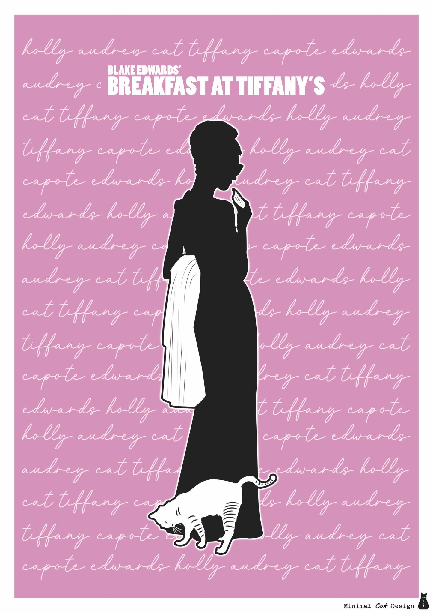 Póster Artístico – Breakfast at Tiffany’s (1961) de Blake Edwards