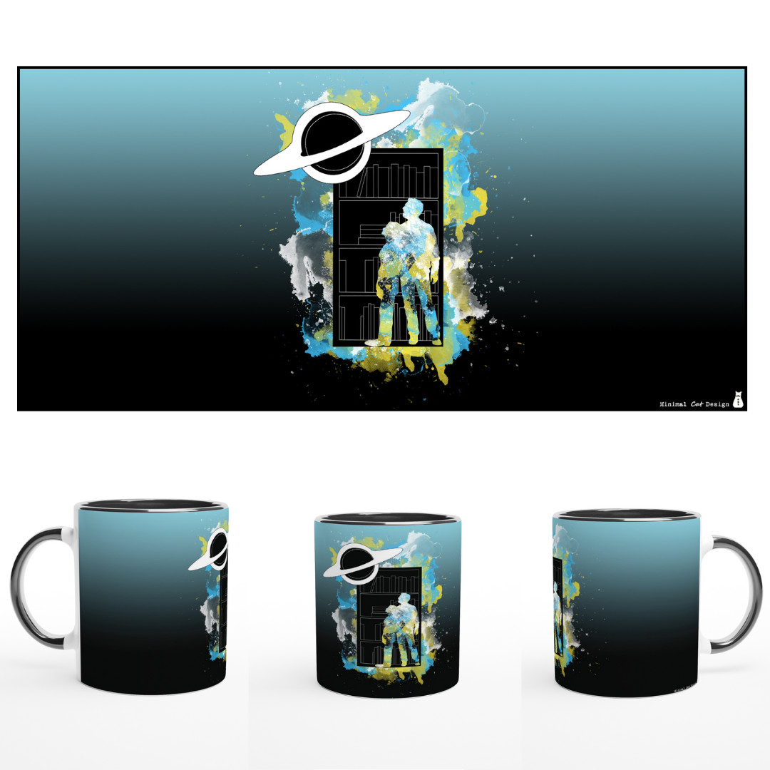 Interstellar – Taza Artística | minimalcatdesign