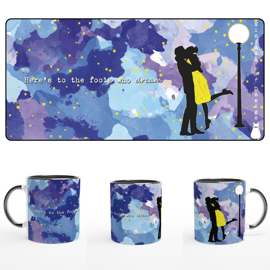 La La Land – Taza Artística | minimalcatsesign