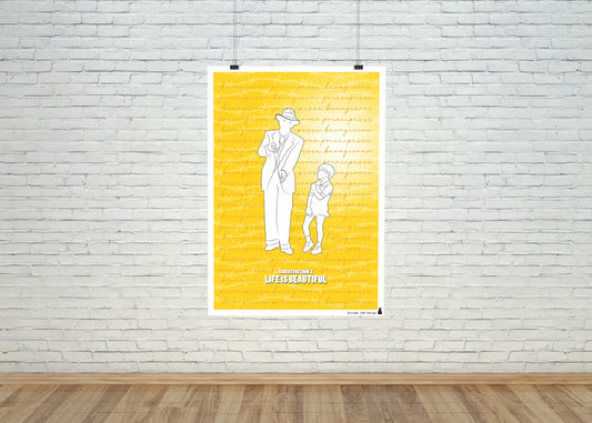 Póster Artístico – Life is Beautiful (1997) de Roberto Benigni