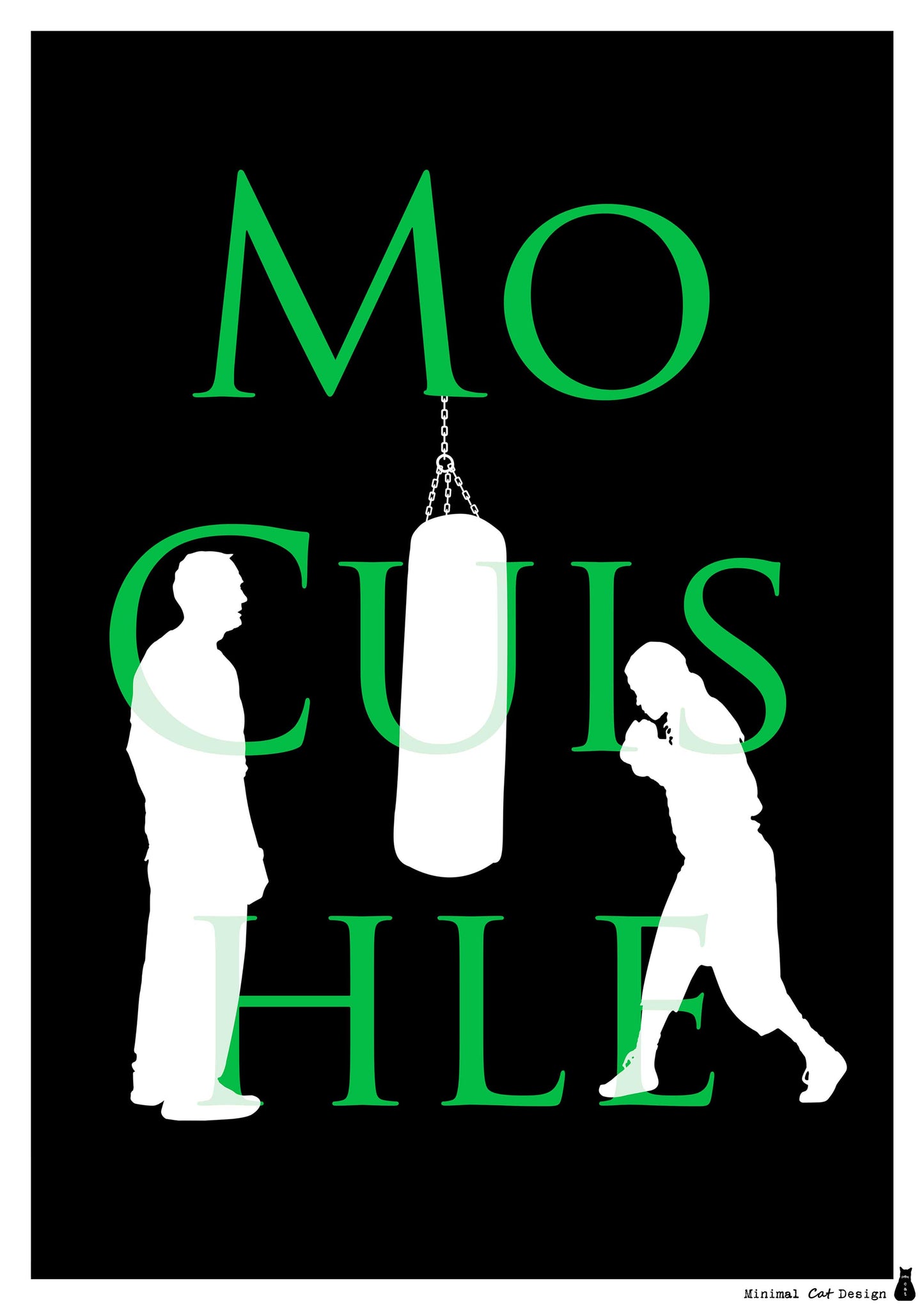 Million dollar baby – Poster Artístico | minimalcatdesign