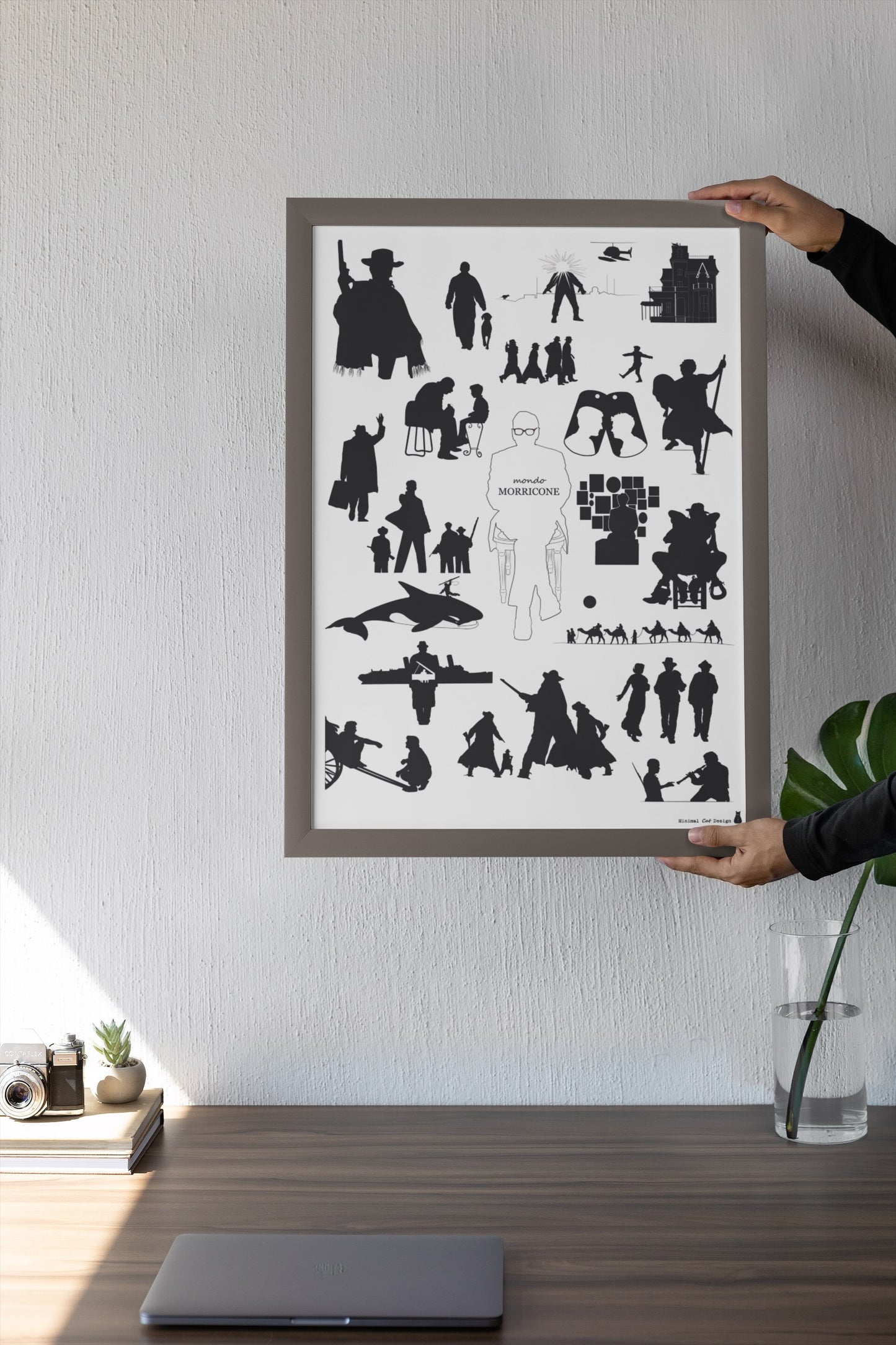 Póster Artístico – Ennio Morricone