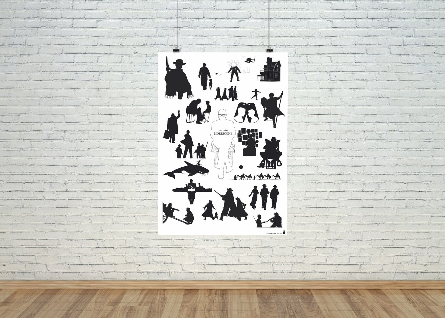 Póster Artístico – Ennio Morricone