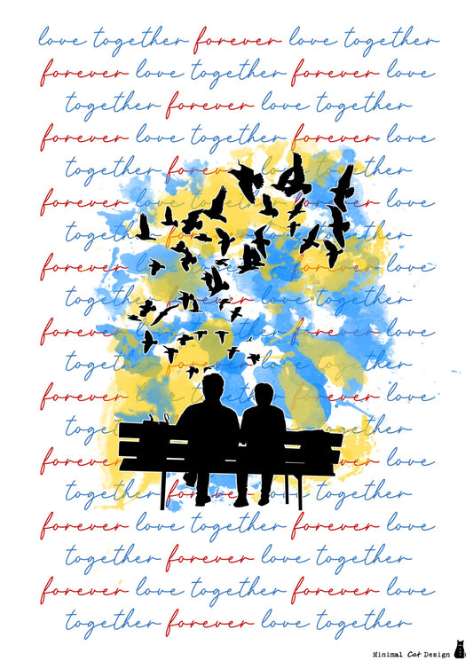 Póster Artístico – Oldies de Minimalcatdesign