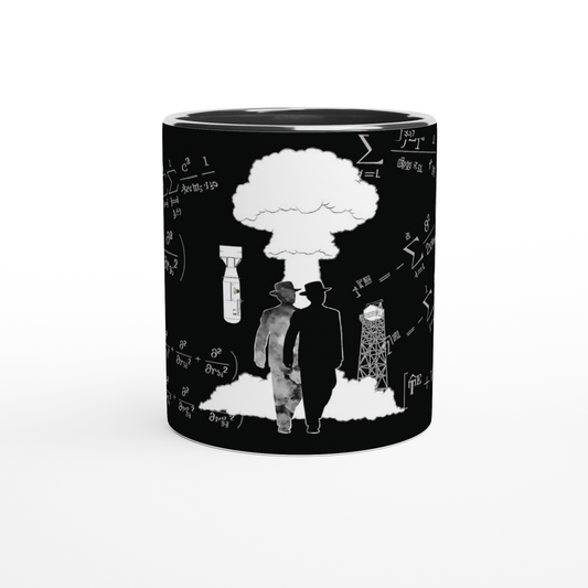 Oppenheimer – Taza Artística vista central | minimalcatdesign