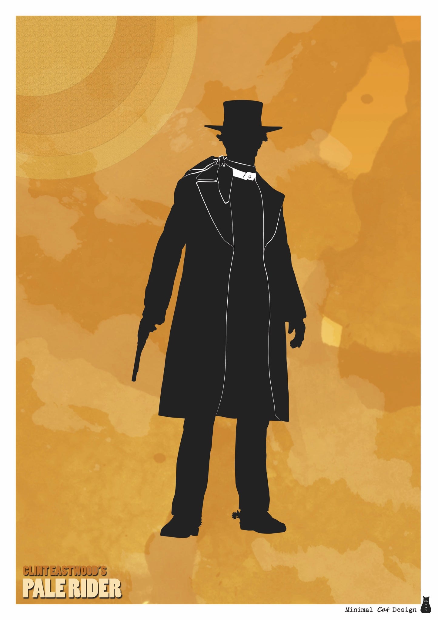 Póster Artístico – Pale Rider (1985) de Clint Eastwood