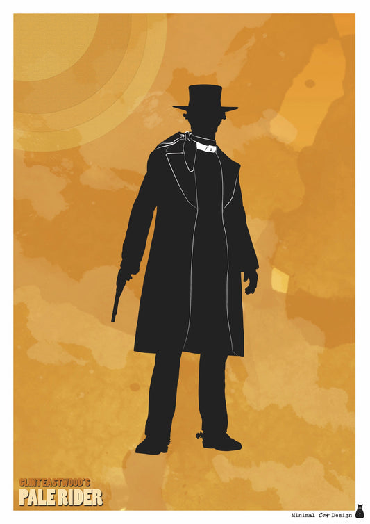 Póster Artístico – Pale Rider (1985) de Clint Eastwood