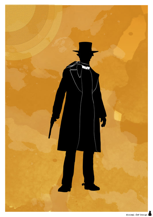 Pale Rider – Poster Artístico | minimalcatdesign