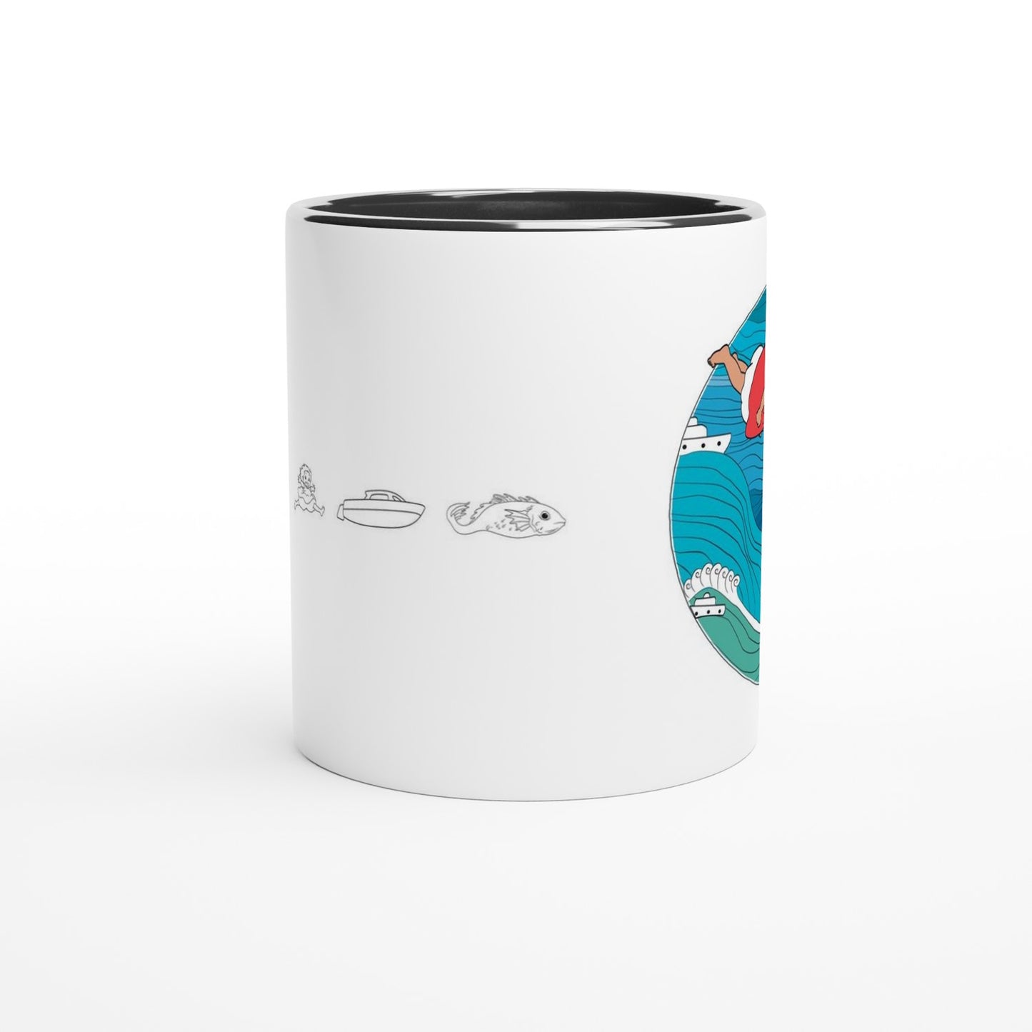 Póster Artístico – Ponyo on the Cliff by the Sea (2008) de Hayao Miyazaki