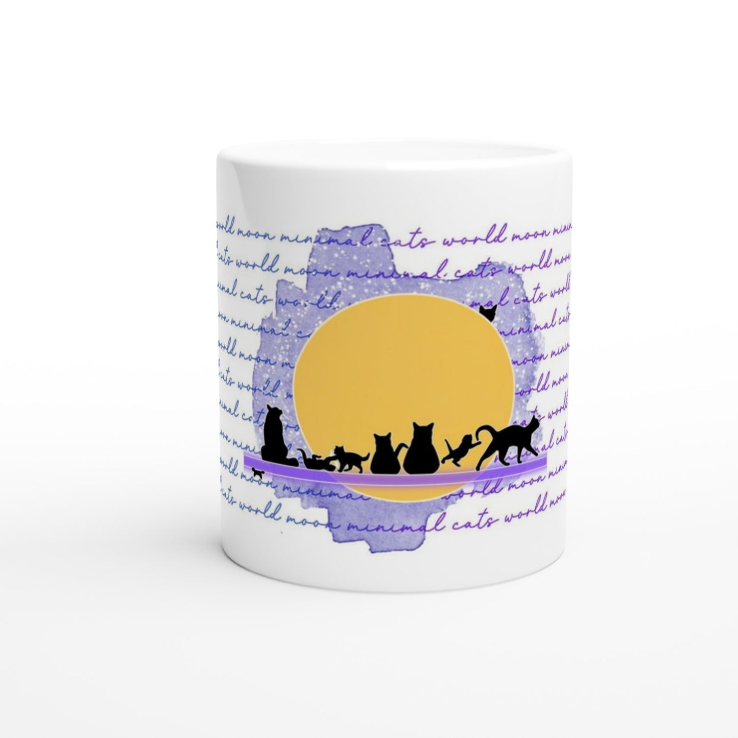 Póster Artístico – Cat Life de Minimalcatdesign