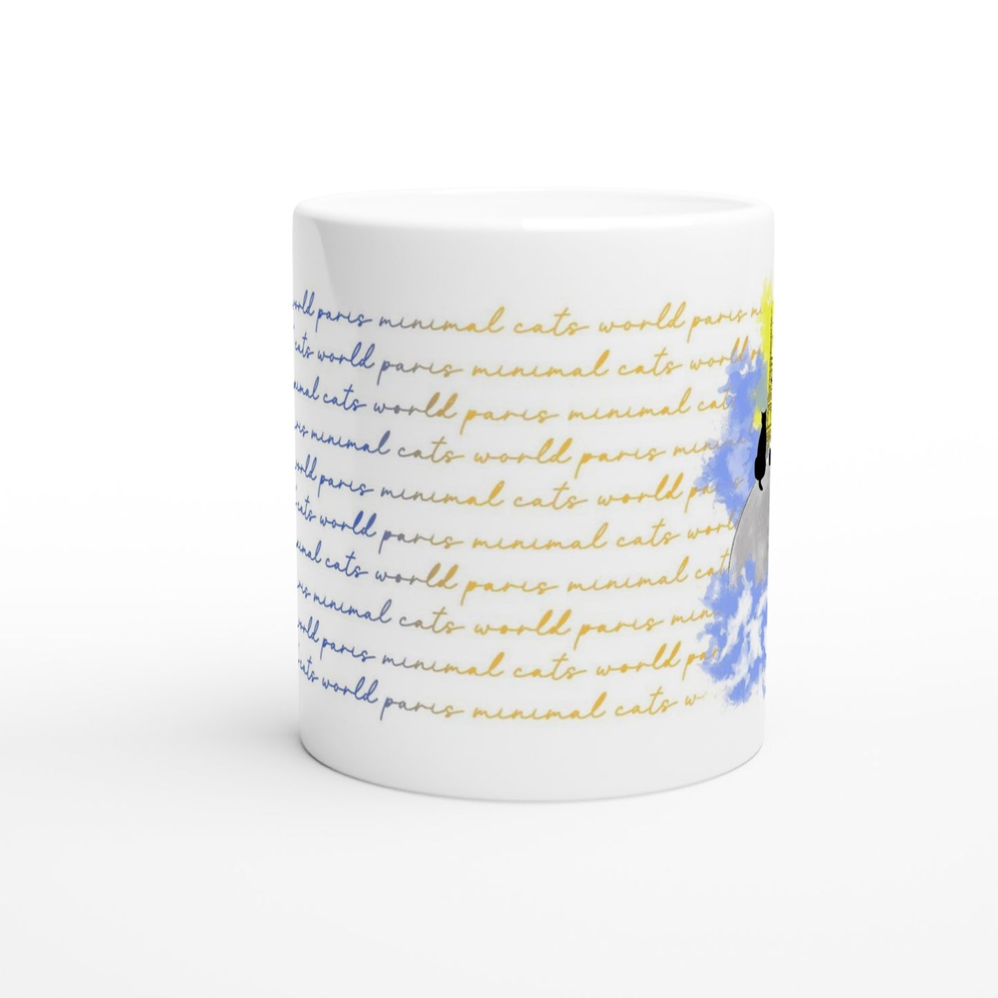 Póster Artístico – Chats Parisians de Minimalcatdesign