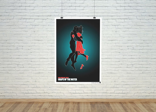 Póster Artístico – The Shape of Water (2017) de Guillermo del Toro