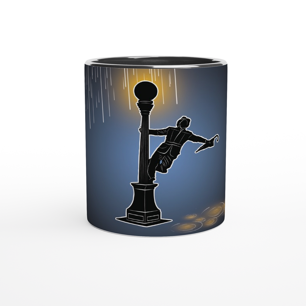 Singin in the rain – Taza Artística | minimalcatdesign