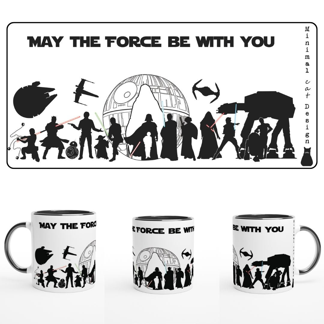 Star Wars – Taza Artística | minimalcatdesign