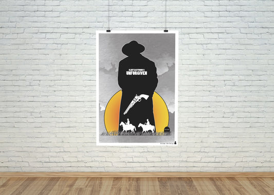 Póster Artístico – Unforgiven (1992) de Clint Eastwood